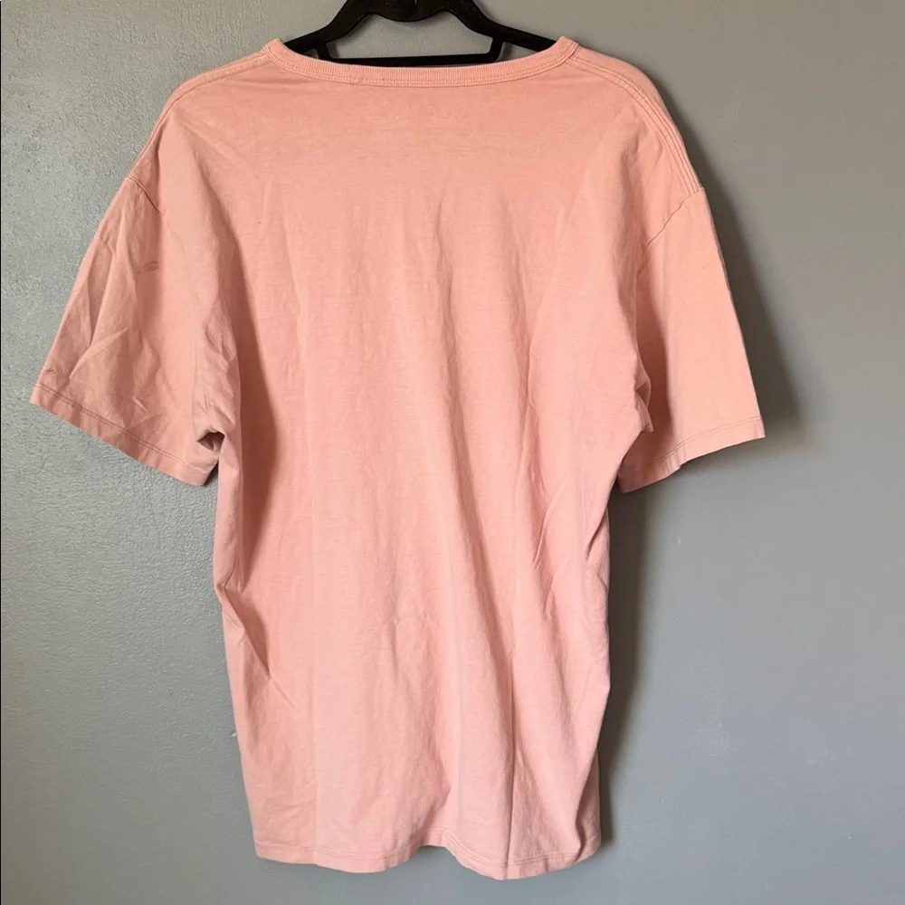 Vans Men's Light Pink Short-Sleeve Pocket Tee with Small Chest Logo